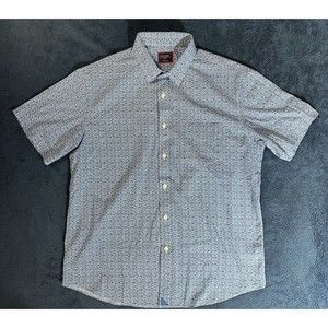Lot Of 2 Untuckit Shirt Mens Medium Button Up Short Sleeve
